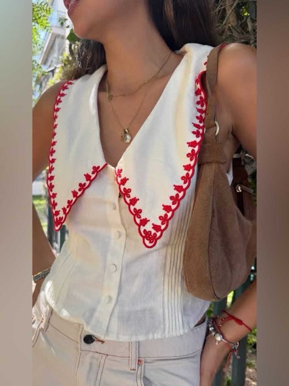 NWOT Jacquie The Label Bonnie top
